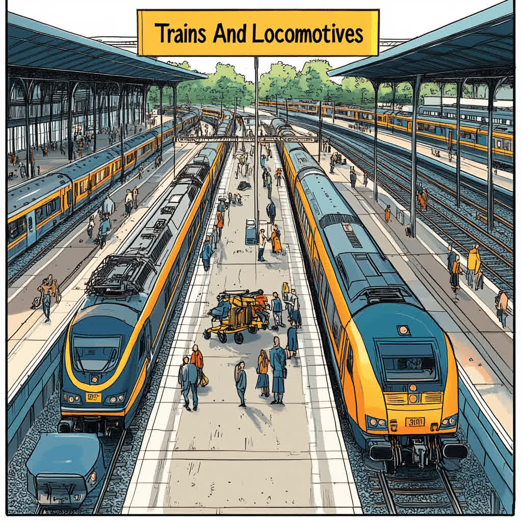 Trains And Locomotives Trains And Locomotives